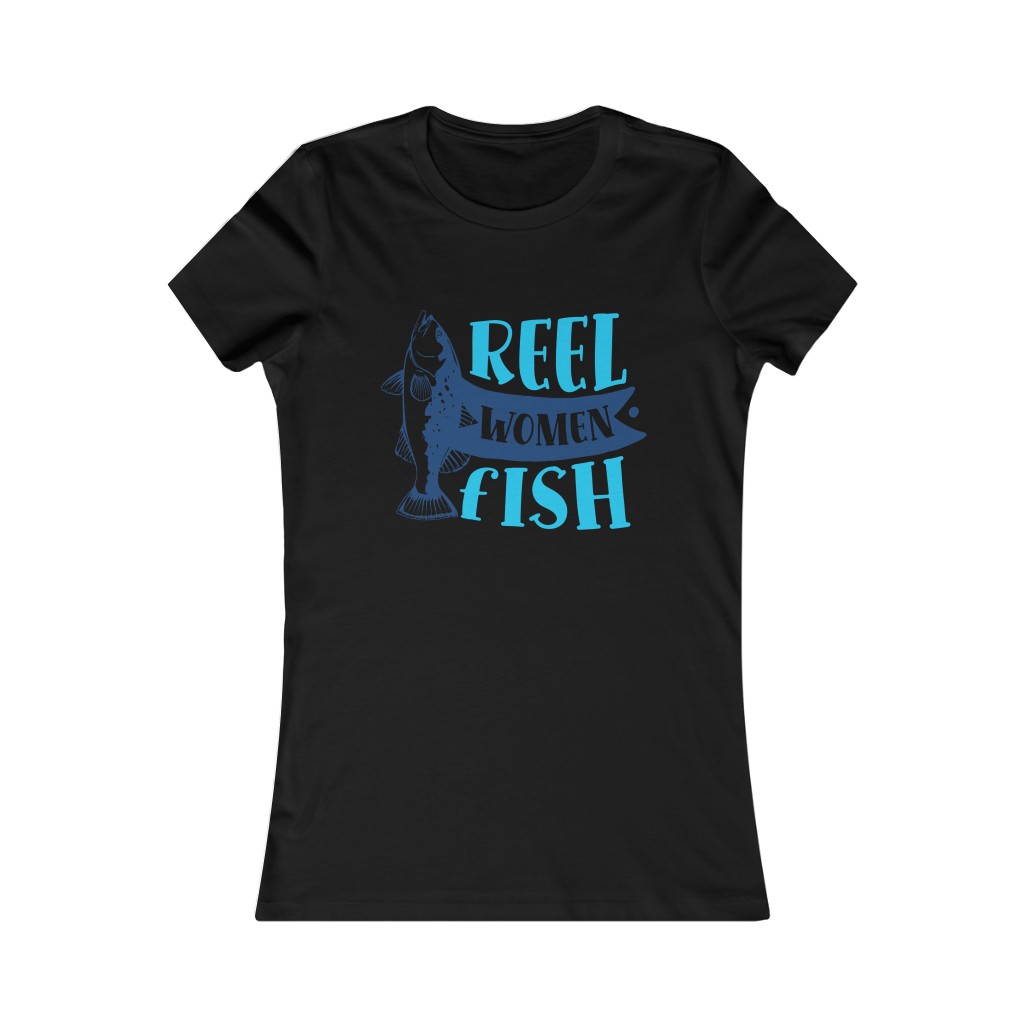 Reel Women Fish T Shirt - Best Fishing T Shirts by Fishing Mind